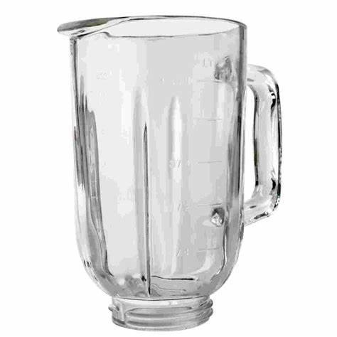 Vaso para licuadora | BLACKA AND DECKER | Vidrio | DuraPro/Turbo Pro de 1.25Lts