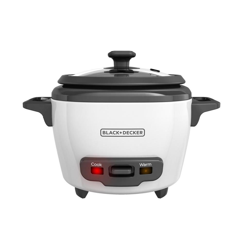 Olla arrocera BLACK AND DECKER | 3 tazas | Color Blanco