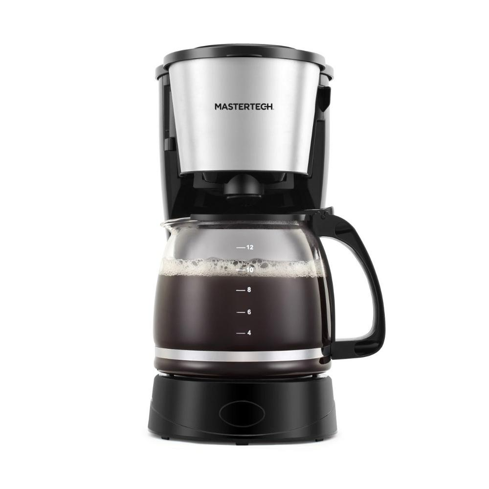 Cafetera Mastertech | 12 tazas | Color Negro