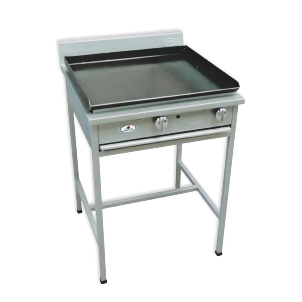 Estufa industrial PLANCHA | Tamaño 62x65 cm | 2 Quemadores
