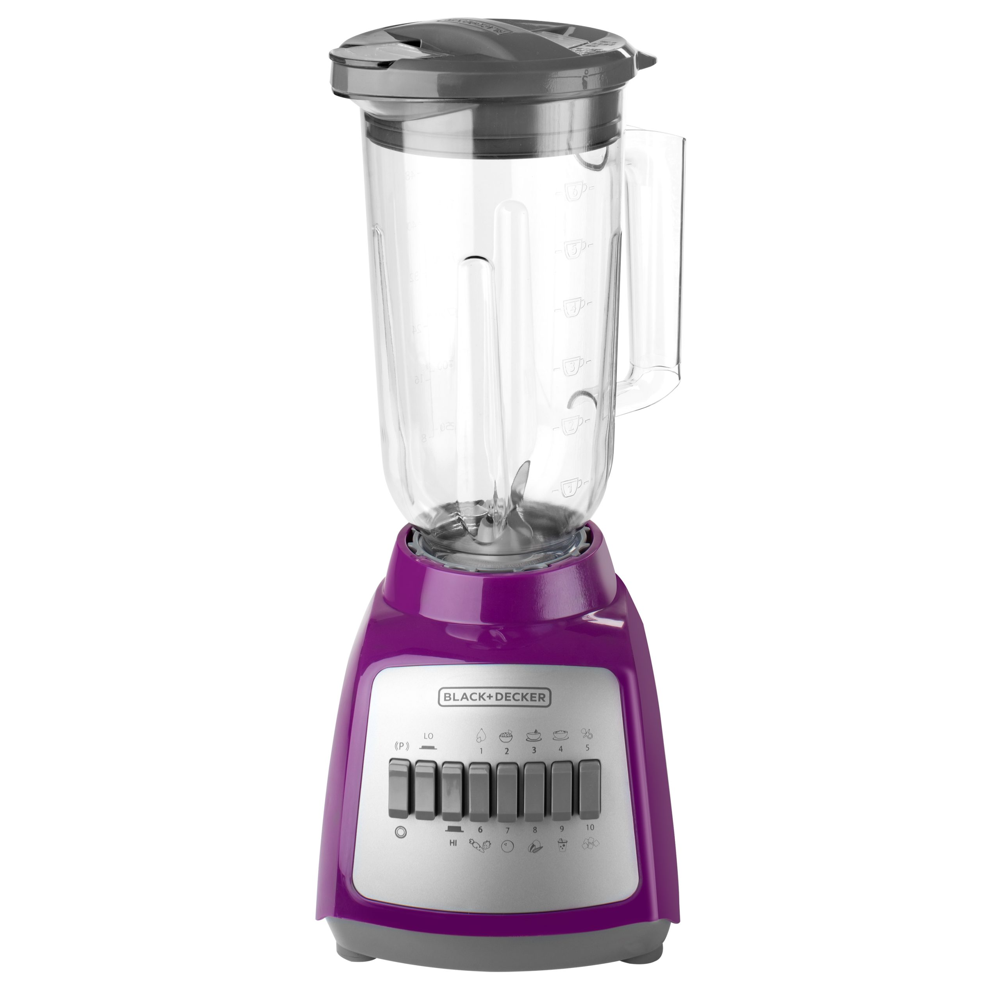 Licuadora BLACK AND DECKER Durapro | 10 velocidades | 550 Watts | Color Violeta