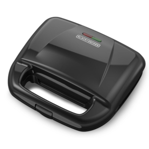 Waflera BLACK AND DECKER | Con Antiadherente | Negro