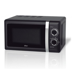 Microondas Oster 0.7, Control Manual de Perilla, 700 W - Negro