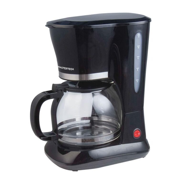Cafetera Mastertech 12 Tazas | Con Filtro Permanente | Color Negro - MTCM12PF2AB
