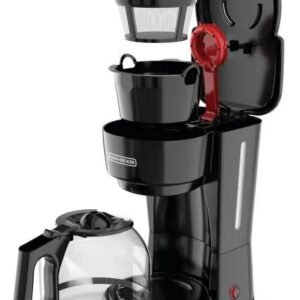 Cafetera BLACK AND DECKER |12 Tazas |Tecnología Vortex | Con Filtro