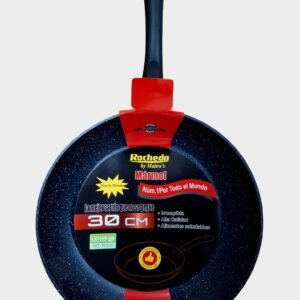 Sartén ROCHEDO | Antiadherente de Mármol | 30cm | Negro