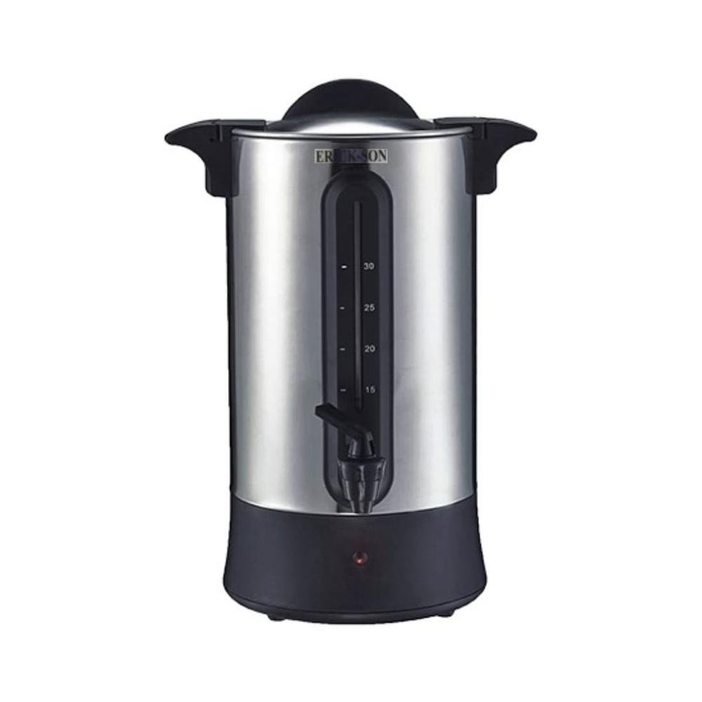 Cafetera - Percoladora ERICKSON | 30 Tazas | Acero Inoxidable