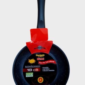 Sartén ROCHEDO | Antiadherente de Mármol | 18cm | Negro
