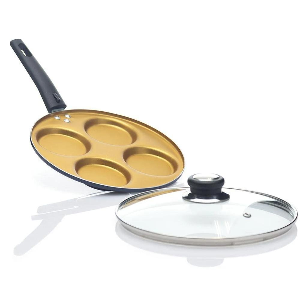 Sarten 24 cm de 4 Divisiones | con Antiadherente