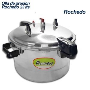 Olla de Presion ROCHEDO | 23 Litros | Empaque de Silicona | Medida 35x23 cm