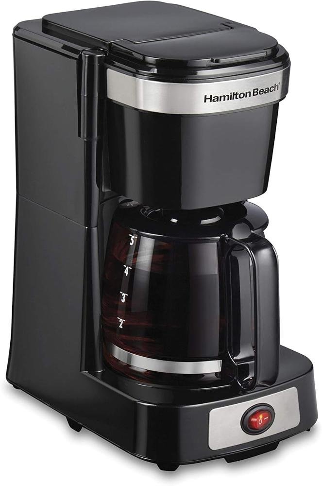 Cafetera HAMILTON BEACH | 5 Tazas | Color Negro