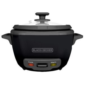 Olla arrocera BLACK AND DECKER | 14 tazas | Color Negro
