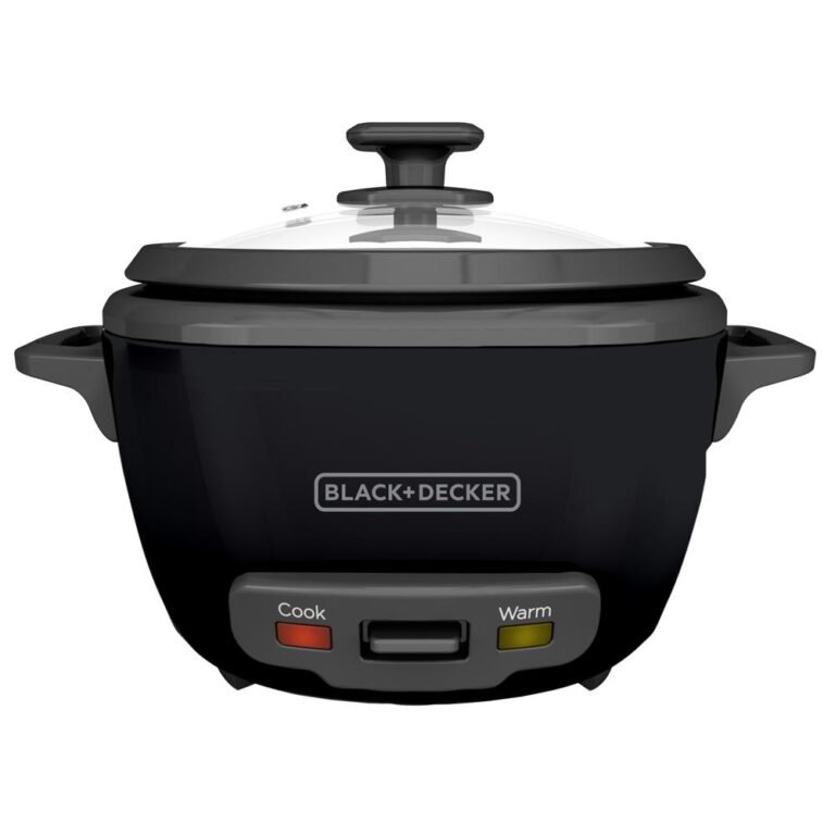 Olla arrocera BLACK AND DECKER | 14 tazas | Color Negro