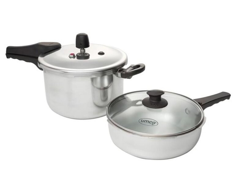 Olla de presión UMCO 2 en 1 | 2 y 4 litros | Buena Calidad | Diseño CLASICO