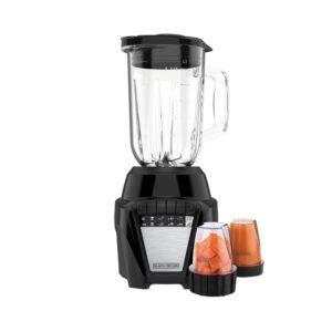 Licuadora BLACK AND DECKER Ice Crush| Jarra de Vidrio | 700 Watts | Incluye 2 Mini Vasos