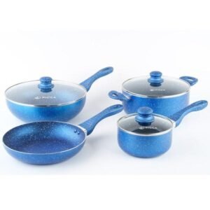 Bateria de Cocina PICCA 7 Piezas | MONZA color Azul