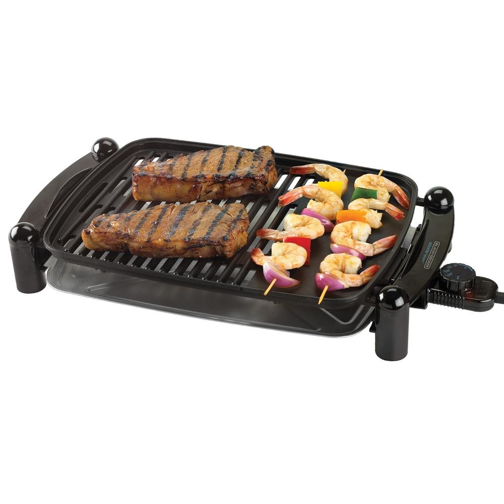 Parrilla y Plancha Eléctrica BLACK AND DECKER | 1200 Watss | Bandeja Removible