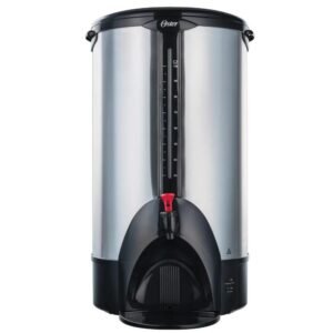Cafetera - Percolador Oster |100 tazas | Acero Inoxidable | BVSTDC3394