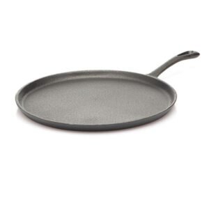 Sartén Pizza Hierro Fundido | 28 Cm | Color Negro