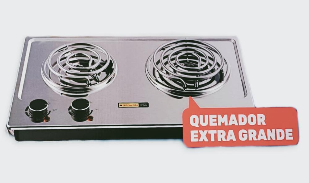 Estufa electrica SELECTRIC - ECOCINA | 2 Hornillas | 1 Quemador Extra Grande