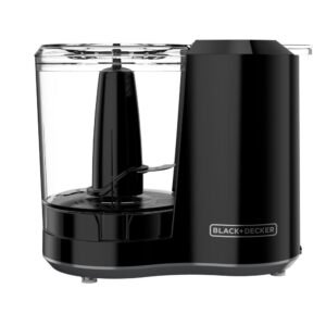 Procesador de alimentos Black and Decker | HC300B 175 W 3 tazas Negro