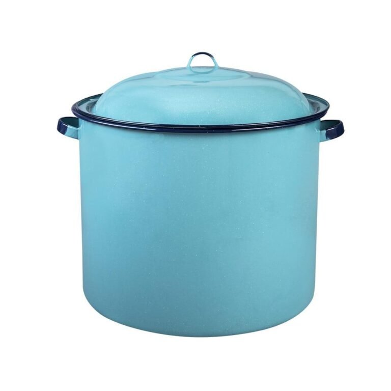 Olla de Peltre CINSA 42 cm | 45 Litros | Azul Turquesa