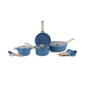Bateria de Cocina PICCA 13 Piezas| Faro Color Azul | Antiadherente Cerámico - PI0013BCA