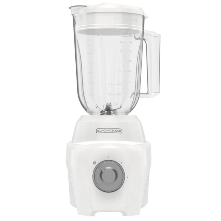Licuadora BLACK AND DECKER ICE CRUSH| 2 velocidades | 700 Watts | Color Blanco BL0877-0WDLA
