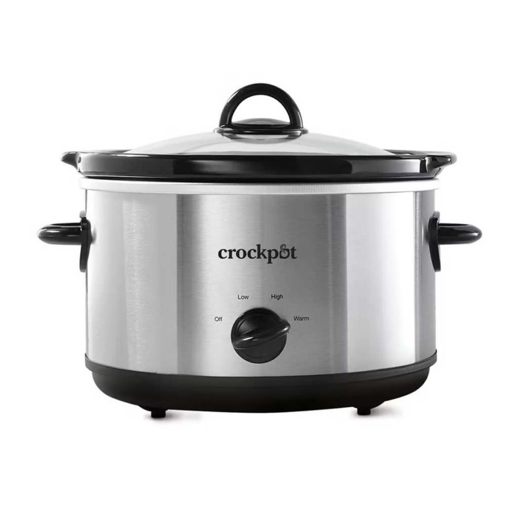 Olla de Cocimiento Lento | Crock-Pot | de 4.5 Litros | Gris