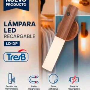 Lámpara Led Recargable TRESB | Sensor de Movimiento | Bateroa Recargable