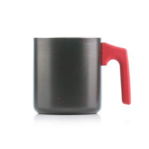 Lechero - Jarro PICCA 12 cm | Color Negro con Puntos Rojos