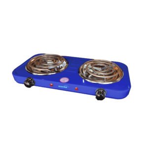 Estufa Electrica Ecocina | 2 Hornillas | Azul 1000W