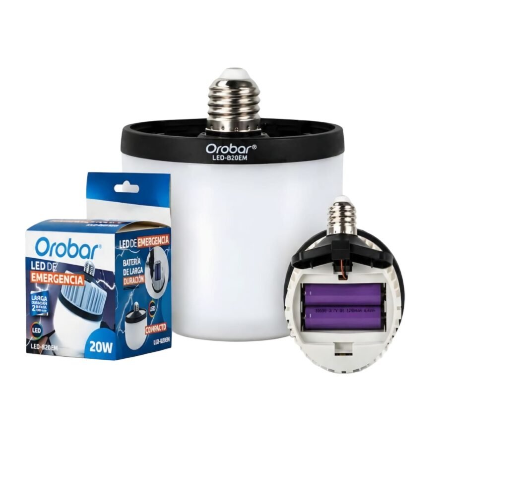 Foco LED De Emergencia IML | Batería de larga Duración | LED-B20EM